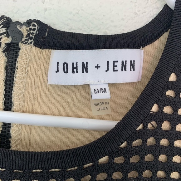 REVOLVE John + Jenn Black Eyelet Body Con Dress - Picture 5 of 11